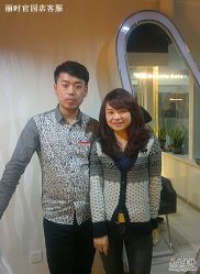 点击看大图 黄总监作品-丽时 Hair Salon