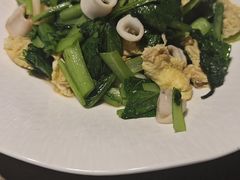 小白菜鱿鱼炒鸡蛋-有喜胶东小馆(太申祥和店)