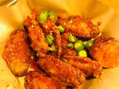 甜辣味半鸡-富乐满韩国正宗炸鸡韩国料理(虹泉路店)