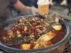 -探鱼·鲜青椒爽麻烤鱼(北京路天河城店)