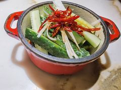 麻椒黄瓜-绿茶餐厅(财富购物中心店)