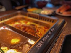 骨汤菌汤牛油锅-九鼎轩脆毛肚火锅(铜山万达店)