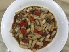 酸辣藕尖肉丁-锦粤宫·精致粤菜(深圳北站店)
