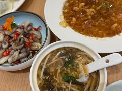 酸辣墨鱼蛋汤-船歌·鱼水饺青岛菜(国贸商城店)