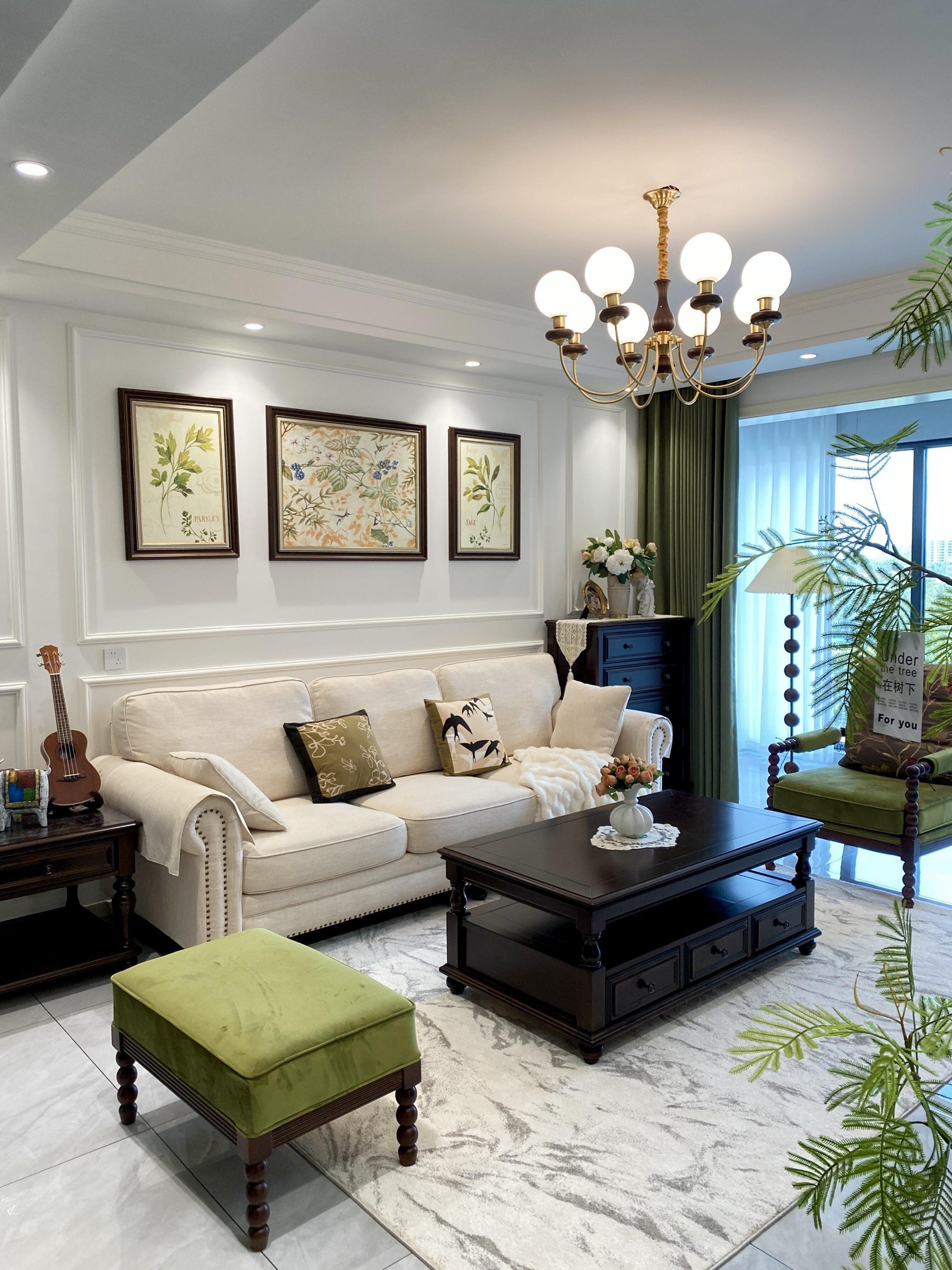 温馨美式小家,因干净整洁而富足