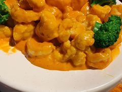 小辣味奶香椰菜虾球-蟹榭·本帮江浙菜·蟹宴(五角场合生汇商场店)