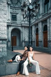 欧美时尚-巴黎婚纱摄影工作室