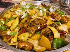 -老钟家烤羊排·敦伊阁清真餐厅胡羊焖饼