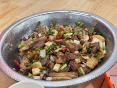 尖椒炒羊肉-三中高皇羊肉馆