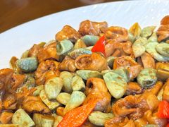 腊八蒜烧肥肠-胖姐渔村(中源大道店)