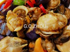 紫山茄拌扇贝-味莊·青岛菜(云霄路店)