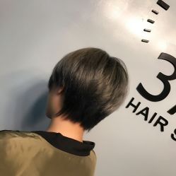 点击看大图 Yishen的剪短发作品-3AM HAIR SALON烫发染发接发