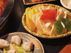 素菜拼盘-王婆乔鲜鱼自助火锅(蜀汉路店)