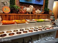 自助调料区-草原塞蛮羊火锅城(港湾店)