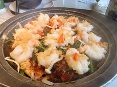 蒜蓉粉丝蒸大虾-绿茶餐厅(龙井船宴· 品牌总店)