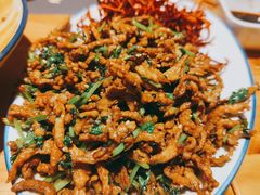 香辣肉丝-姥姥家春饼店(惠新东街店)