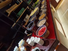 自助调料区-君来湖滨饭店·玫瑰园