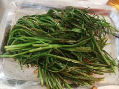 烤韭菜-许家黄土高坡砂锅总店
