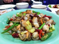 葱爆威海扇贝-郭姐·威海渔村(黄兴路店)