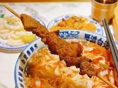 羊肉串-雁滩白记·兰州牛肉面