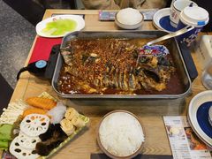 油泼香辣清江鱼-鱼酷活鱼烤鱼(梅江印象城店)