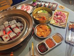 -围炉肉舍•炭烤活鳗•丹东海鲜烤肉(步行街店)