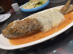 糖醋鲤鱼焙面-稻香居锅贴(宋都御街店)