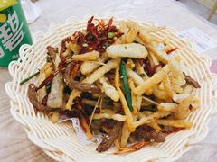 牛肉藕丝-江城燕子大排档(江汉路步行街店)