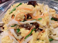 面条鱼煎炒鸡蛋-渔娘渔家丹东海鲜(东直门店)