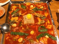 鱼饼火山炒年糕-包装马车·韩国料理·포장마차