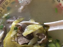 标配酸菜猪杂辣汤饭-陈记汤饭(水巷口店)