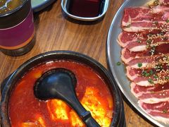 -明洞阿姨·韩式酱蟹烤肉·创意料理(三元桥店)