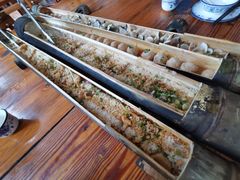 竹筒鸡肉饭-香竹农庄•传统竹筒饭(十年店)