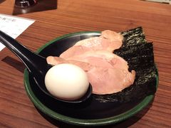 加叉燒肉加半熟蛋-一兰拉面(台湾台北本店)