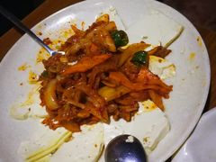 辣白菜炒豆腐-金家休闲餐吧(金家小吃四店)