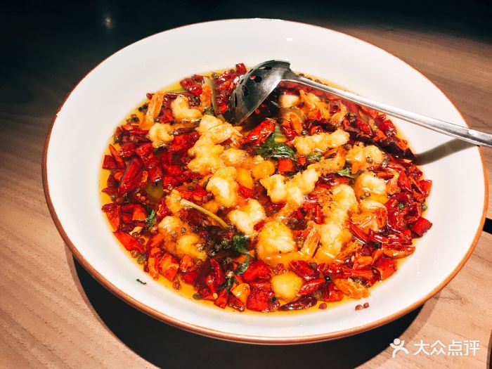 天辣绿色时尚餐厅(日月光中心广场店)水煮虾球图片 - 第211张