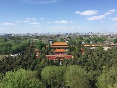 远望鼓楼-景山公园