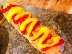 香肠年糕热狗-青春米热狗