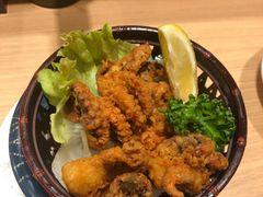炸鱿鱼须-大起水产回转寿司(道顿堀店)