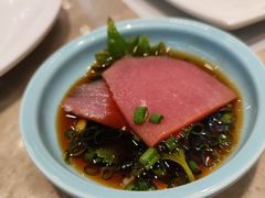 韩式生拌牛肉刺身-上渔铁板烧(熙悦汇店)