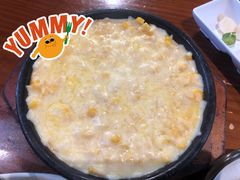 芝士玉米-红辣椒八爪鱼特色韩国料理