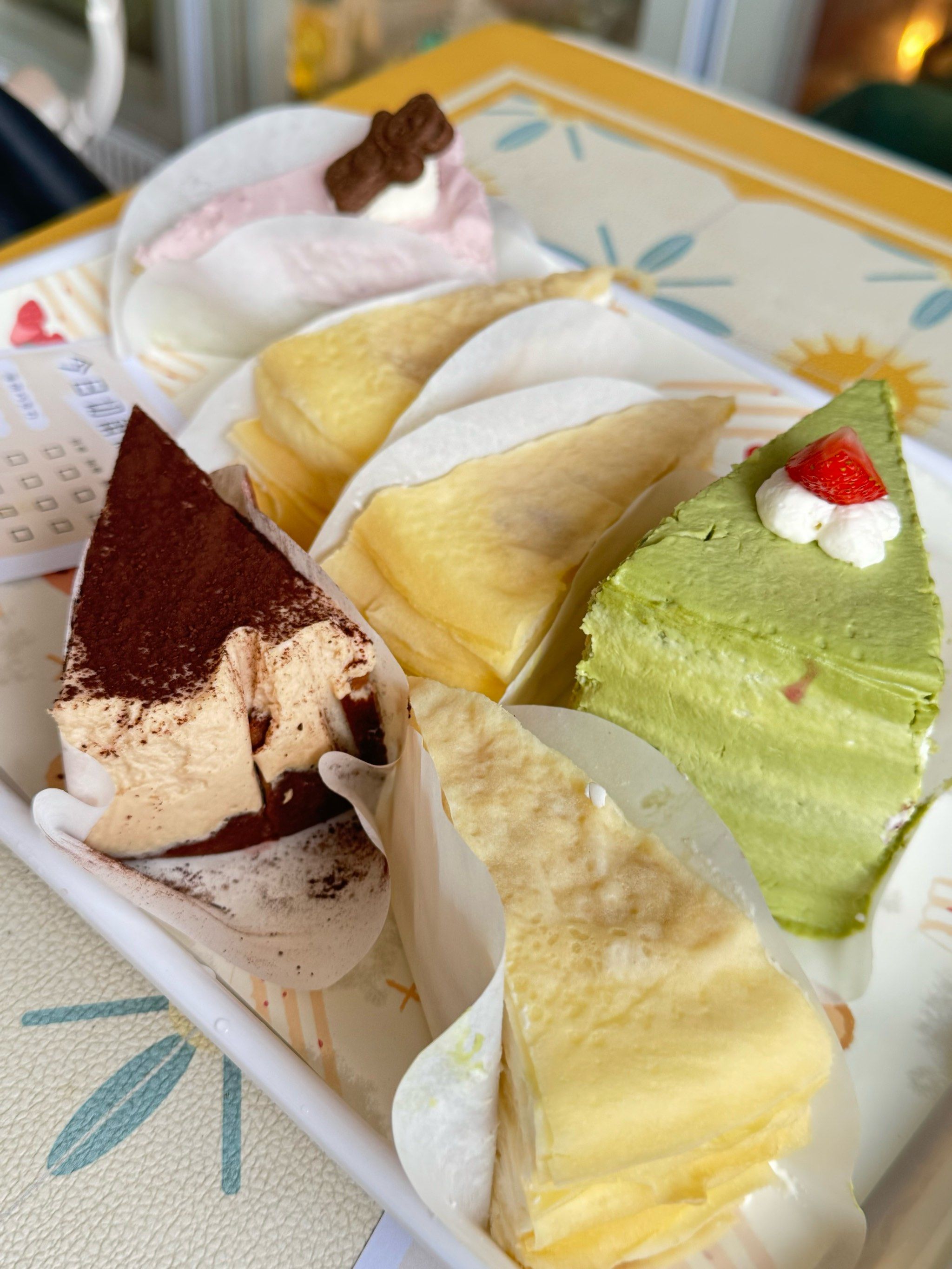 盒子甜蛋糕