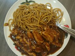 黑椒鸡扒意粉（套餐）-新记美食(关闸店)