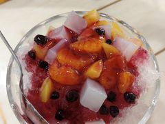 草莓水果刨冰-紫薇冷饮(海宁盐官宣德路店)