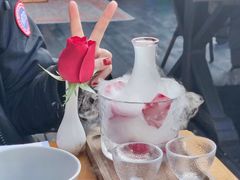 玫瑰与山泉米酒的浪漫-素描餐厅(灵隐天竺店)