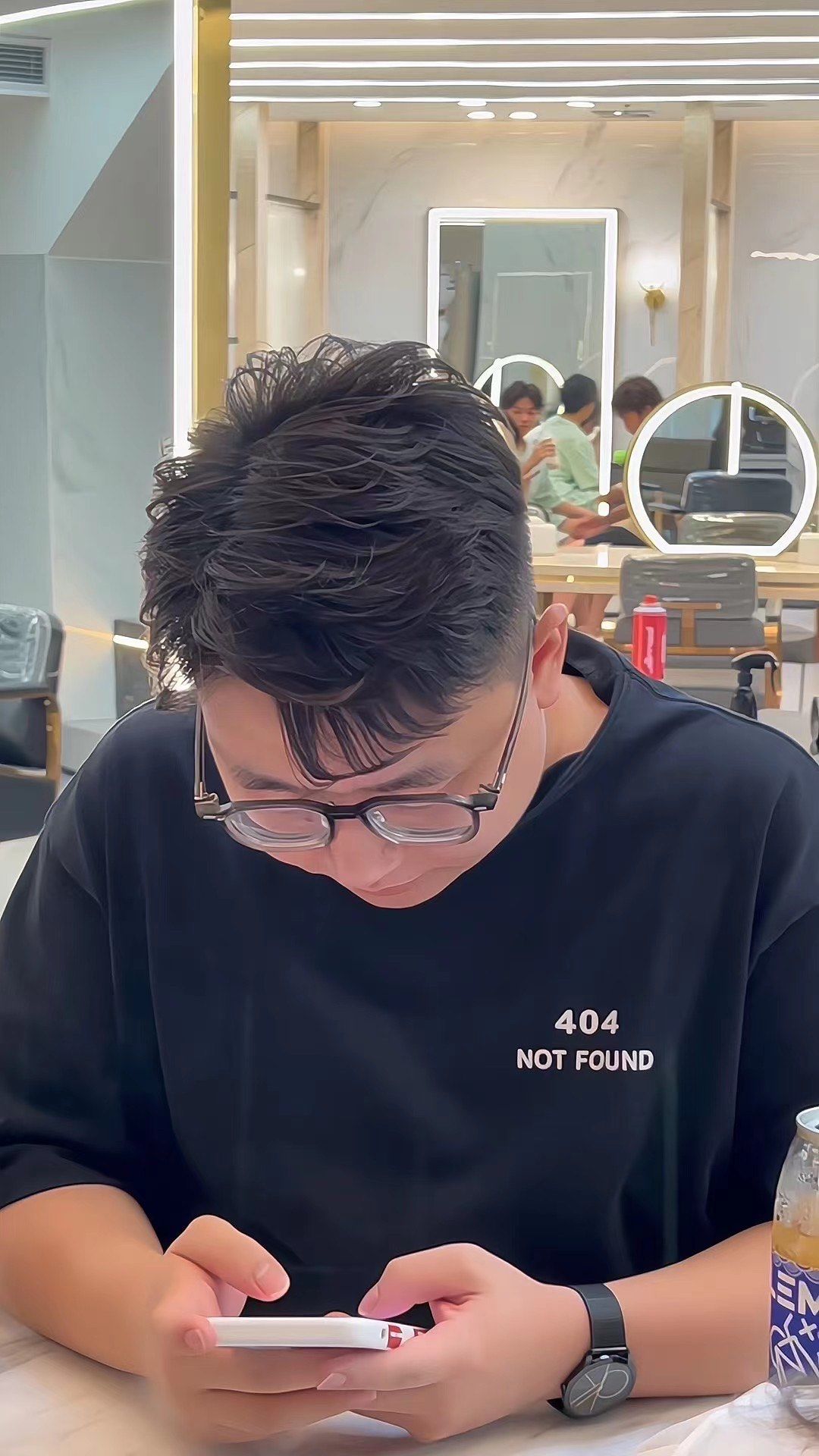 男生帅气37分「名艺世家·烫发·染发(常平海霞店)」设计发型找2号亚