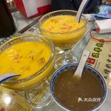要了一份绿豆汤，反而惊艳到我们了，清凉解渴，清爽不甜腻