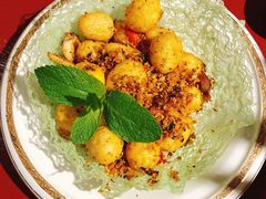 椒盐鹌鹑蛋-花笙记打边炉·煲仔饭(五大道店)