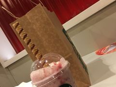 意式奶冻加能吃的吸管-星巴克(北京南站2B检票口)