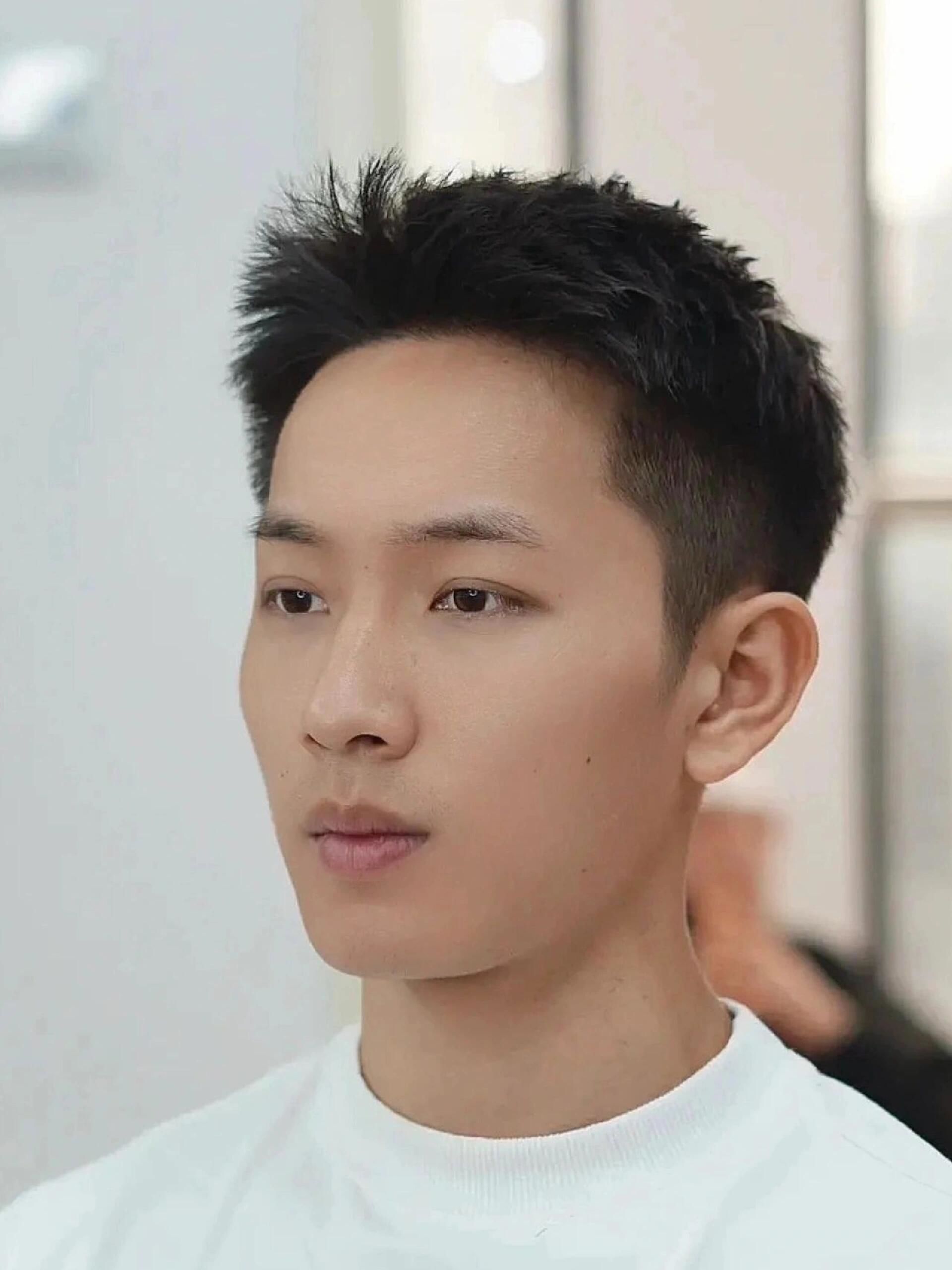 夏日清爽男士发型